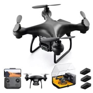 Minidron Con Cámara 4k, 3 Baterías Y Caja De Presentación